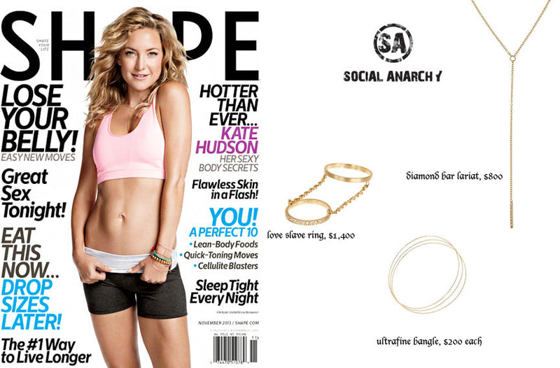 Kate Hudson On the Cover of Shape