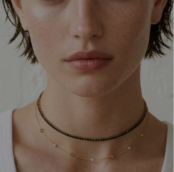 diamond and gold necklaces