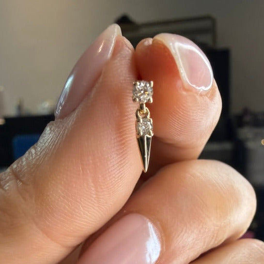 Double Drop Diamond Spike