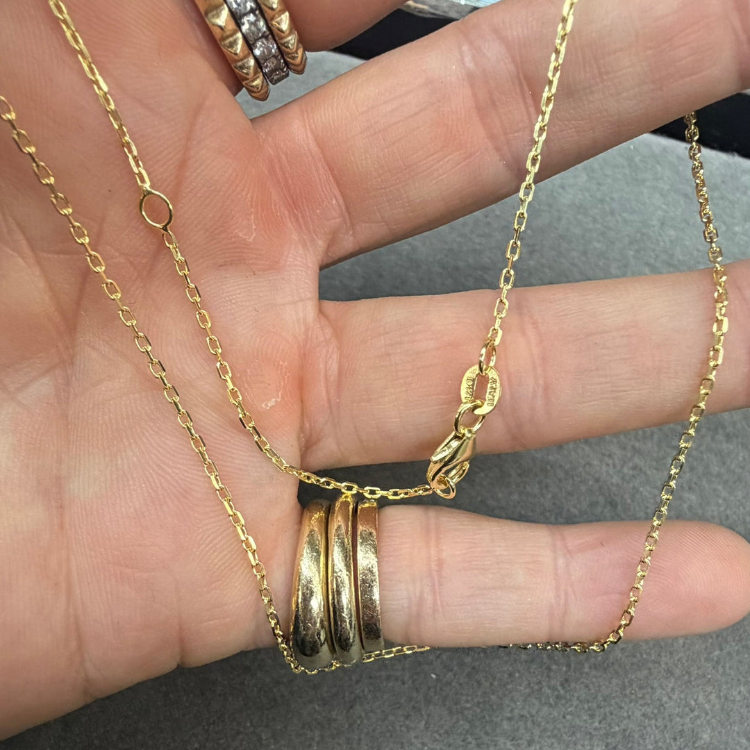1.5mm Diamond Cut Chain