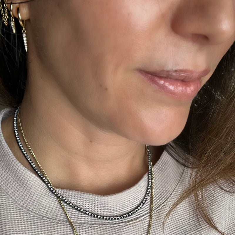 Diamond Line Necklace
