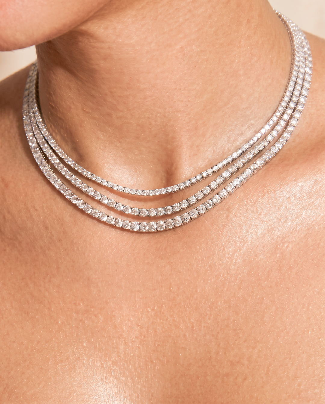 2.5MM Tennis Necklace