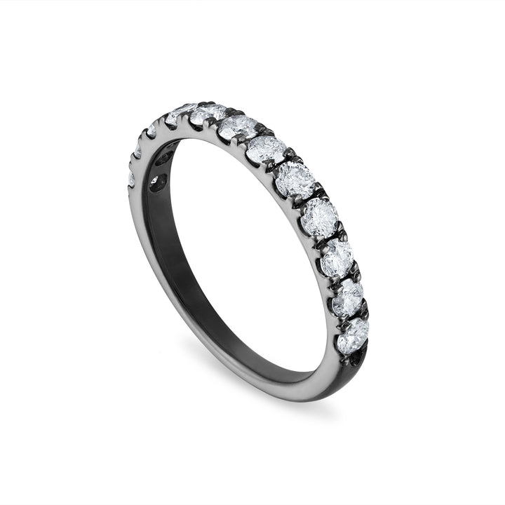 2.5mm Half Eternity Band